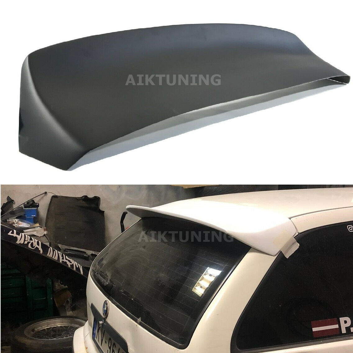 Rear JDM Boot Trunk Ducktail Drift Spoiler Wing Lid Lip (Fits BMW E36 Touring)
