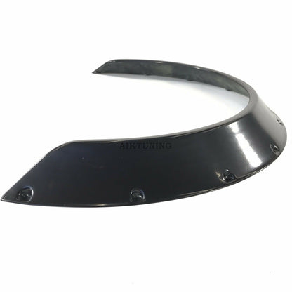 75mm Wide Universal Fender Flares Wheel Arch Extension Arches Trims JDM Set RUL