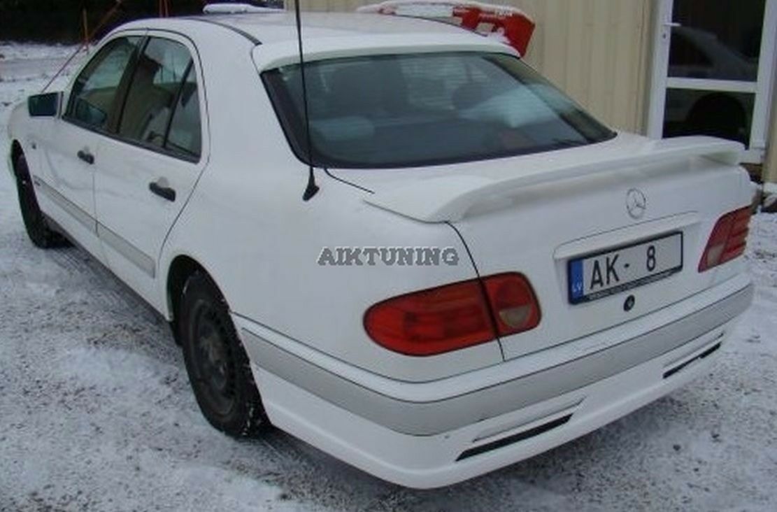 Rear Window Sun Guard Roof Extension Spoiler Cover (Fits Mercedes W210)