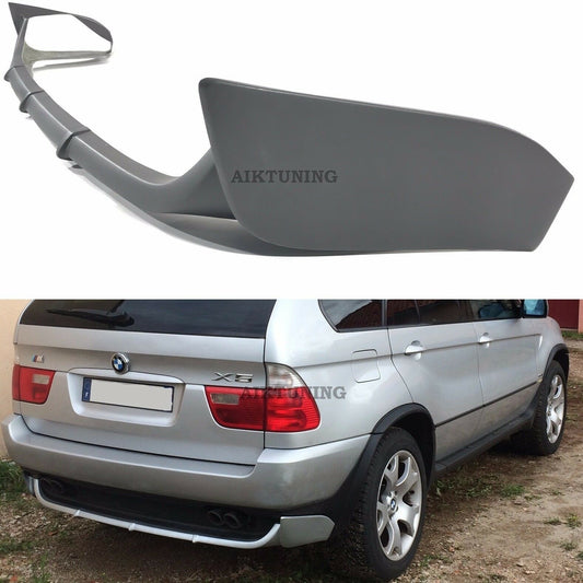 Rear Bumper Spoiler Tuning Lip Addon Valance (Fits BMW E53 X5 2000-2006)