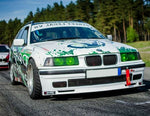 Front Spoiler Bumper Apron Splitter Valance Lip (Fits BMW E36 Standard Bumper)