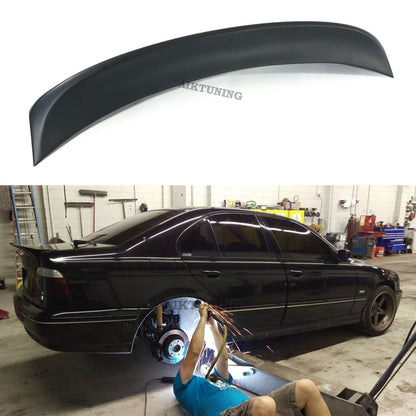 Rear JDM Boot Trunk Ducktail Spoiler Wing Lid Lip (Fits BMW E39 Sedan And CSL)