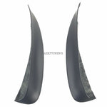 Front Bumper Splitter Apron Spoiler Aaddon Corner Valance Set (Fits BMW E46 M3)