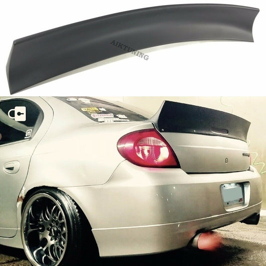 Rear JDM Boot Trunk Ducktail Spoiler Wing Lip (Fits Dodge, Chrysler Neon 00-05)