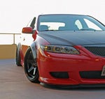 60mm Wide Universal Fender Flares Wheel Arch Extension Arches Trims JDM Set GS