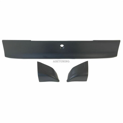 Rear Trunk Spoiler 3 Piece Wing Lid Ducktail (Fits Mercedes Benz W201 190 AMG)
