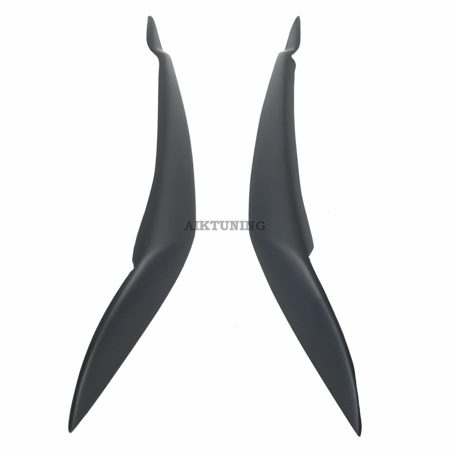 Eyebrow Set Lamp Spoiler Kit Eye Lid Spoilers (Fits BMW X5 E70)