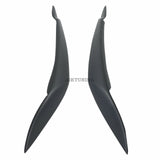 Eyebrow Set Lamp Spoiler Kit Eye Lid Spoilers (Fits BMW X5 E70)