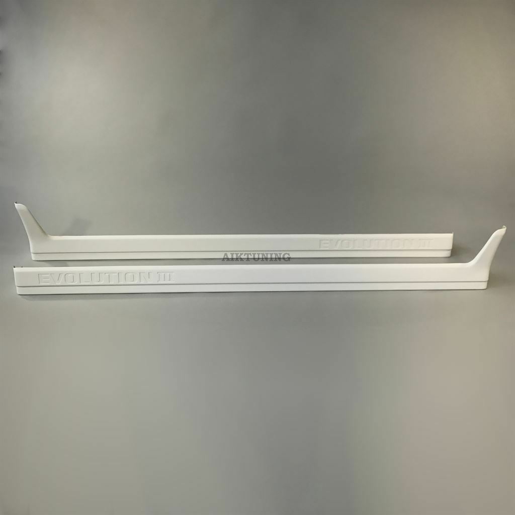 Side Skirts Set Apron Valance Addons (Fits Mitsubishi EVO 3 Evolution III)