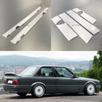 Door Panel Side Skirt Panel Addon Pod Set (Fits BMW E30 Coupe Mtech 2 M Technic)