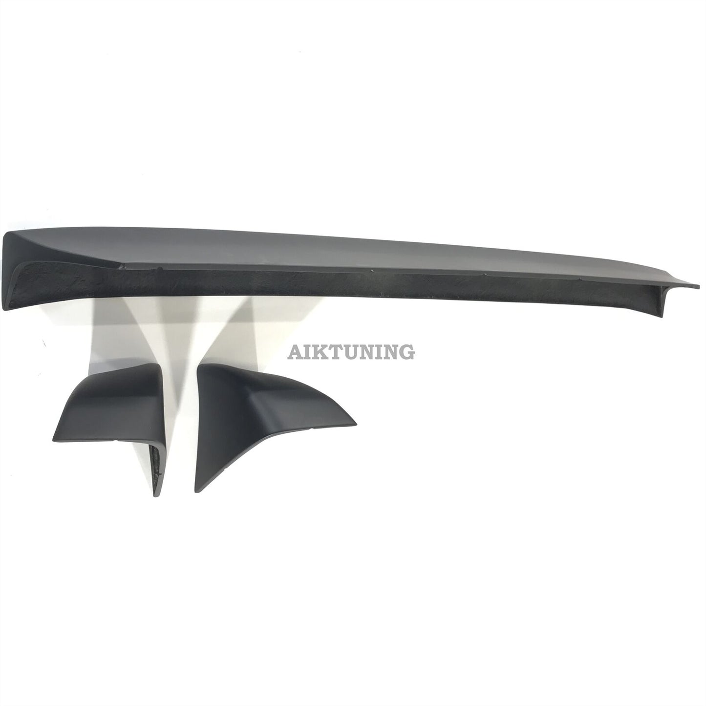 Rear Trunk Spoiler 3 Piece Wing Lid Ducktail (Fits Mercedes Benz W124 Coupe AMG)