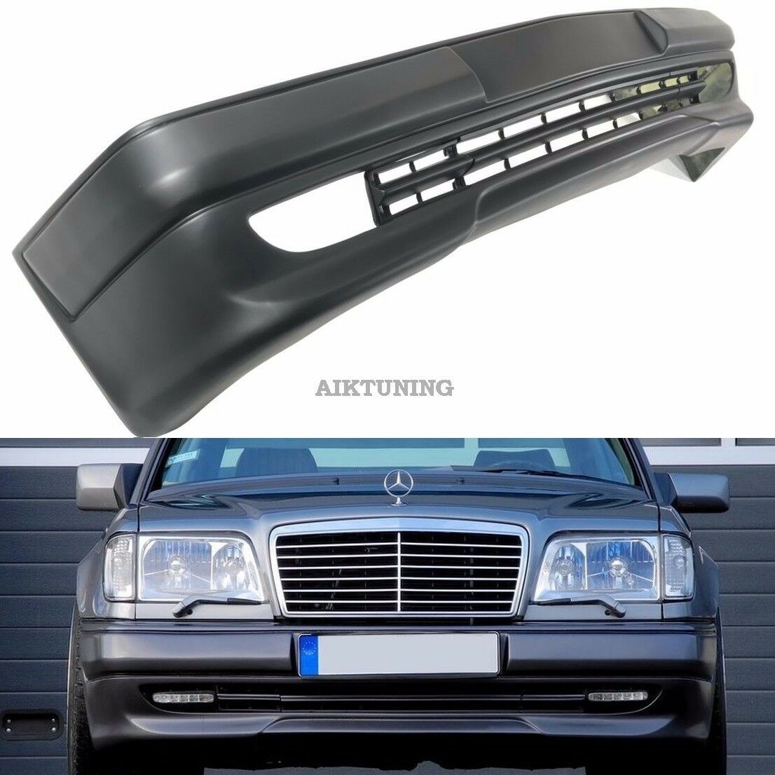 Full Front Gen 3 Bumper Spoiler Valance (Fits All Mercedes Benz W124 AMG)