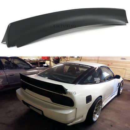 Rear JDM Boot Trunk Ducktail Spoiler Wing Lip (Fits Nissan S13 200SX Hatchback)