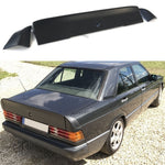 Rear Trunk Spoiler 3 Piece Wing Lid Ducktail (Fits Mercedes Benz W201 190 AMG)