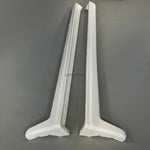 Side Skirts Set Apron Valance Addons (Fits Mitsubishi EVO 3 Evolution III)