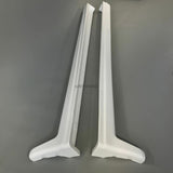 Side Skirts Set Apron Valance Addons (Fits Mitsubishi EVO 3 Evolution III)