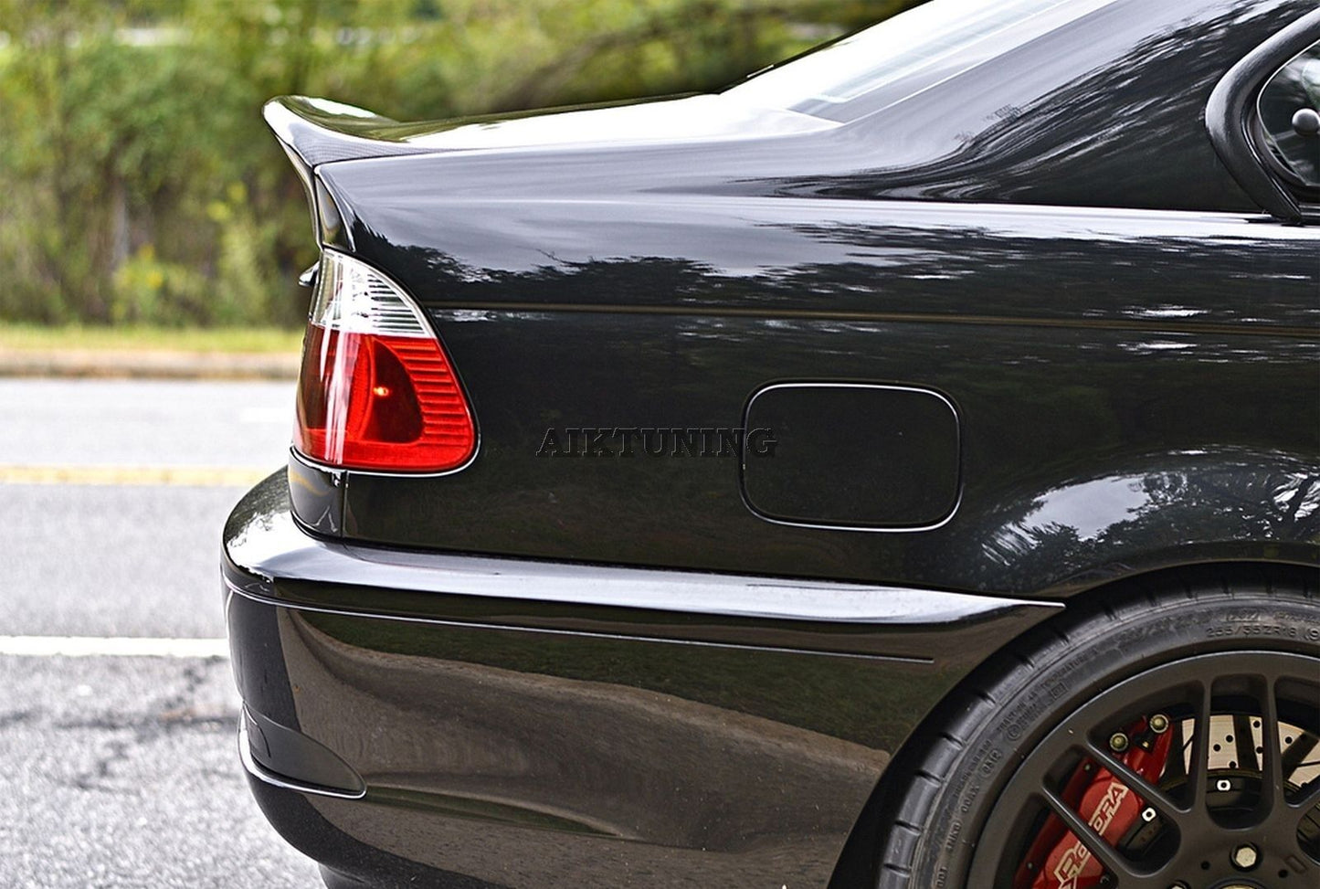 Rear JDM Boot Trunk Ducktail Spoiler Wing Lid Lip (Fits BMW E46 Sedan And CSL)