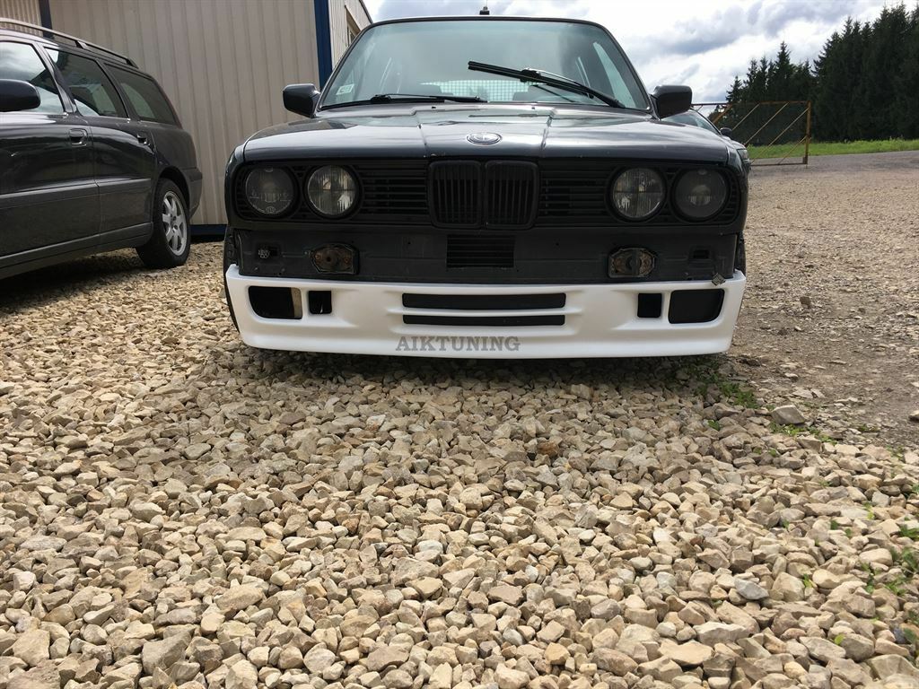 Front Bumper Spoiler Add On Lip (Fits BMW E30 Mtech 2 M Technic)