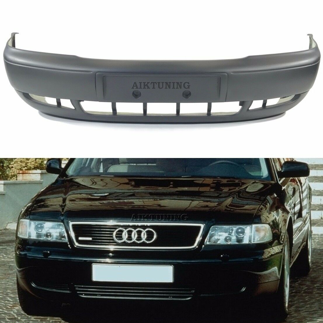 Front Pre FL Bumper Spoiler Valance Parachoques (Fits Audi A8 D2 1994-1999)