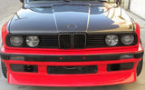 Front Bumper Spoiler Apron Addon Splitter Valance Lip (Fits BMW E30 EVO)