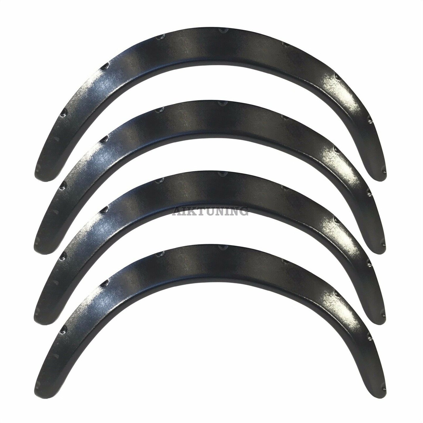 50mm Wide Universal Fender Flares Wheel Arch Extension Arches Trims JDM Set S13R