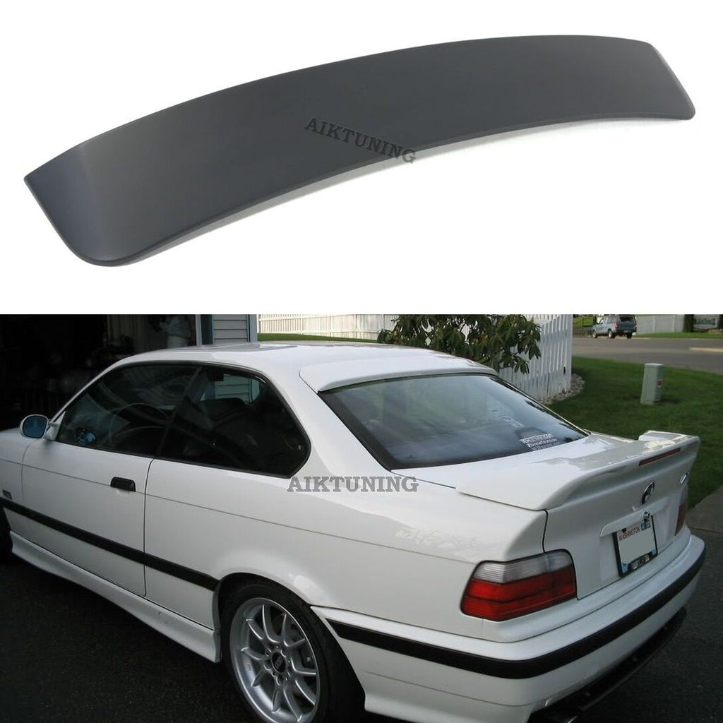 E36 Rear Window Spoiler Rear Window Sun Guard Roof Extension Spoiler Cover (Fits BMW E36 Coupe ...