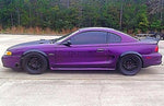 50mm Wide Universal Fender Flares Wheel Arch Extension Arches Trims JDM Set S13R