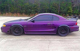 50mm Wide Universal Fender Flares Wheel Arch Extension Arches Trims JDM Set S13R