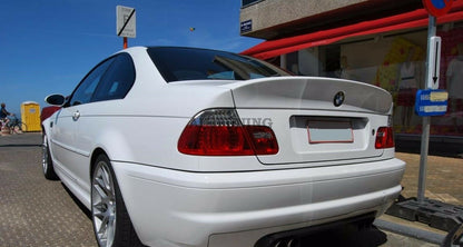 Rear JDM Boot Trunk Ducktail Spoiler Wing Lid Lip (Fits BMW E46 Coupe And CSL)