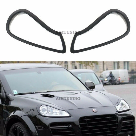 MG Eyebrow Set Lamp Spoiler Kit Eye Lid Spoilers (Fits Porsche Cayenne 957)