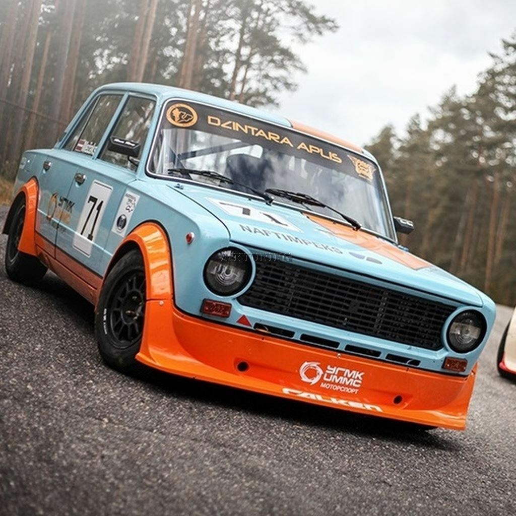 Rally Rallycross Bodykit Front Lip, Spoiler, Fenders (Fits VAZ LADA 2101 VFTS)
