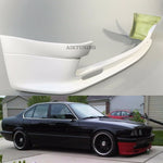 Front Bumper Spoiler Addon Lip Valance Splitter (Fits BMW E34 Zender)