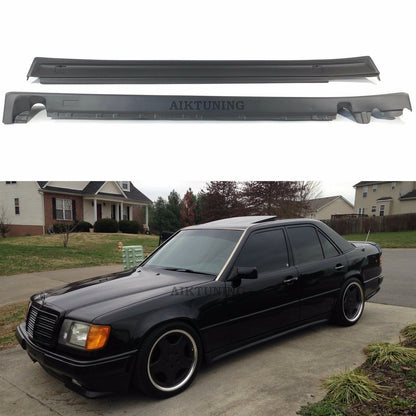 Side Skirts Valance Panels Set (Fits Mercedes Benz W124 Sedan and Wagon AMG)