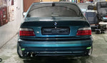 Rear Bumper Spats Splitter Lip Spoiler Apron Set (Fits BMW E36 Standard Bumper)