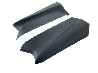 Rear Bumper Spats Splitter Lip Spoiler Apron Set (Fits BMW E36 Standard Bumper)