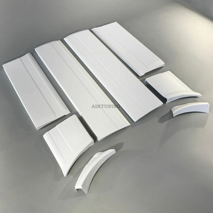 Door Panel Side Skirt Panel Addon Pod Set (Fits BMW E30 Sedan Wagon Mtech 2)