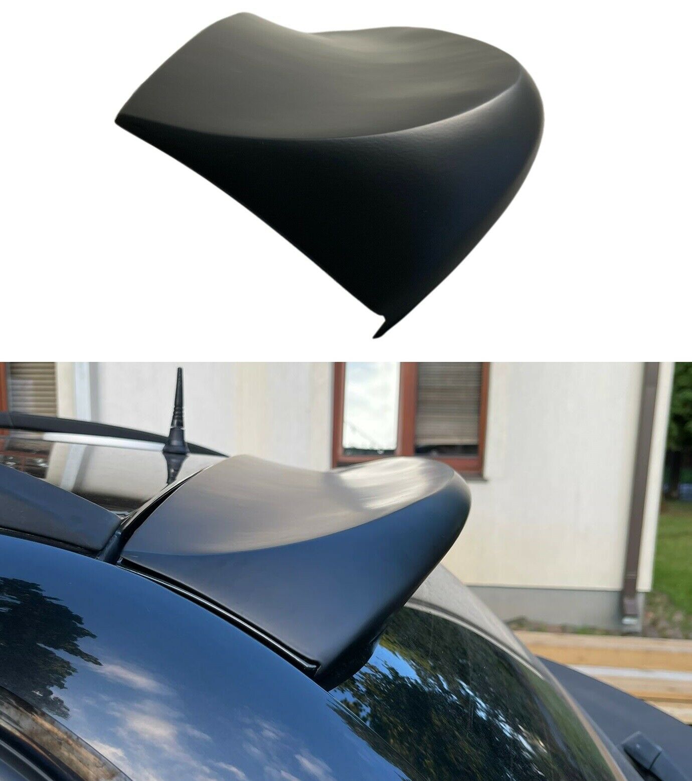 Hybrid Carbon Fiber Rear Trunk Spoiler Lip Wing Ducktail Apron (Fits BMW E46 Touring)