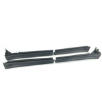 Side Skirts Aprons Trims Addon Set Panels (Fits Mercedes Benz W201 190 AMG)
