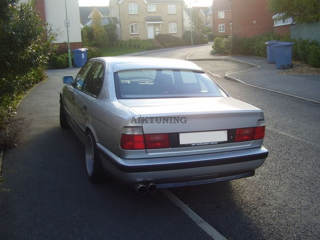Rear Window Sun Guard Roof Extension Spoiler Cover (Fits BMW E34 Sedan)