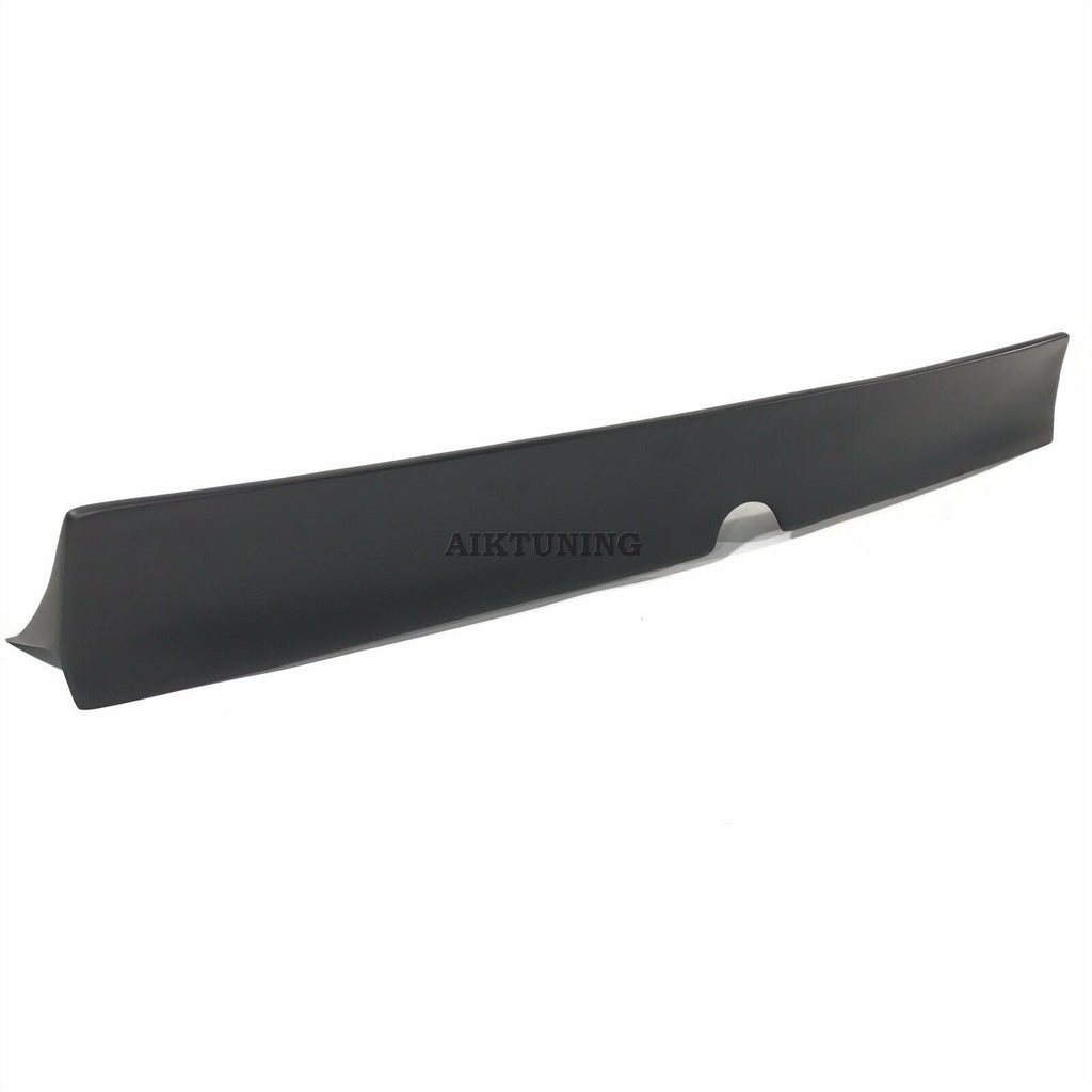 JDM Style Ducktail Spoiler For BMW E39 Sedan - Black Primer, Rear Trunk Lip Wing