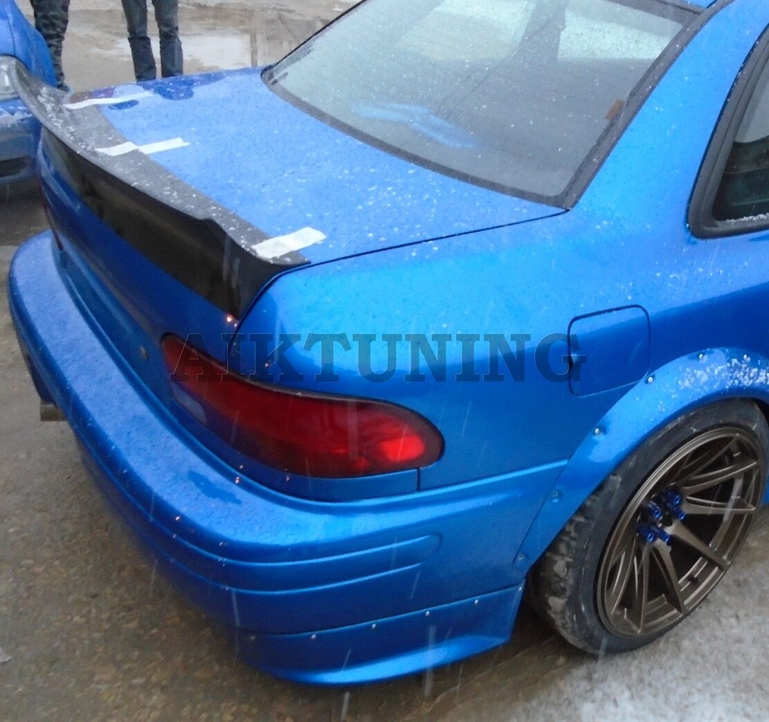 Rear JDM Boot Trunk Ducktail Spoiler Wing Lid Lip (Fits Subaru Impreza GC8)
