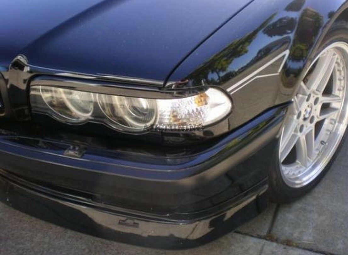 Eyebrow Set Lamp Spoiler Kit Eye Lid Spoilers (Fits BMW E38)