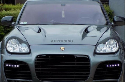 MG Eyebrow Set Lamp Spoiler Kit Eye Lid Spoilers (Fits Porsche Cayenne 955)