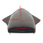 Universal Rally Air Intake Scoop Airscoop Cover Ventilation Filter Fan Vent Nr9