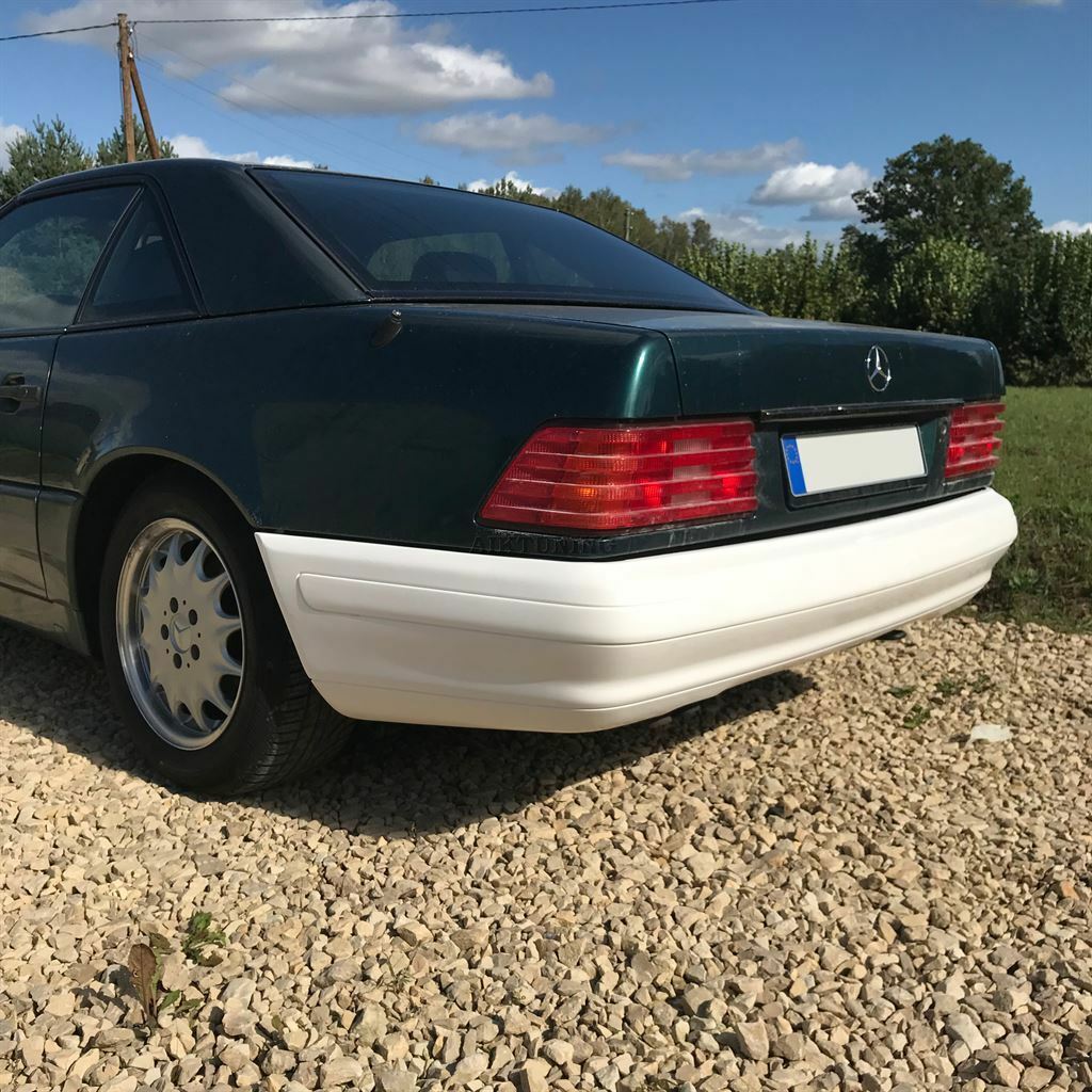 Full Rear Bumper Spoiler Apron Parachoques (Fits 90-02 FL Mercedes Benz R129)