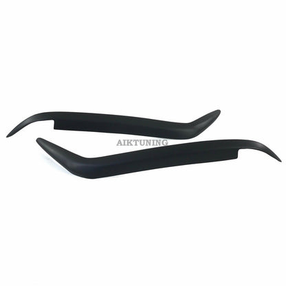 Eyebrow Set Lamp Spoiler Kit Eye Lid Spoilers (Fits BMW X5 E53 Facelift)