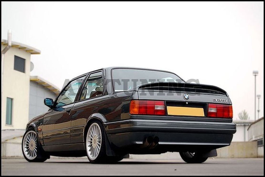 Rear Spoiler Wing Trunk Lid Lip Apron (Fits BMW E30 Mtech 2 Coupe, Sedan, Cabri)
