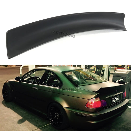 Rear JDM Boot Trunk Ducktail Spoiler Wing Lid Lip (Fits BMW E46 2 Door Coupe)