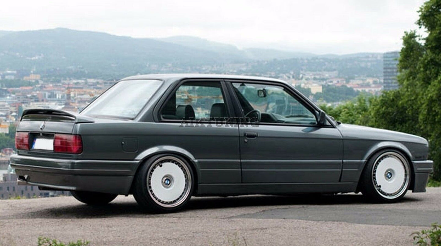 Side Skirts Valance Panels Lid Set (Fits BMW E30 Mtech 2 Coupe, Sedan, Wagon)