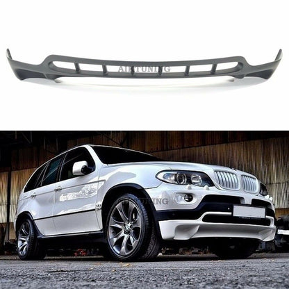 Front Bumper Spoiler Tuning Lip Addon Valance (Fits BMW E53 X5 2000-2006)